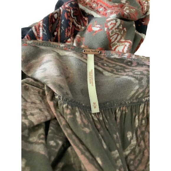Free People top open front multi  M - Picture 4 of 5